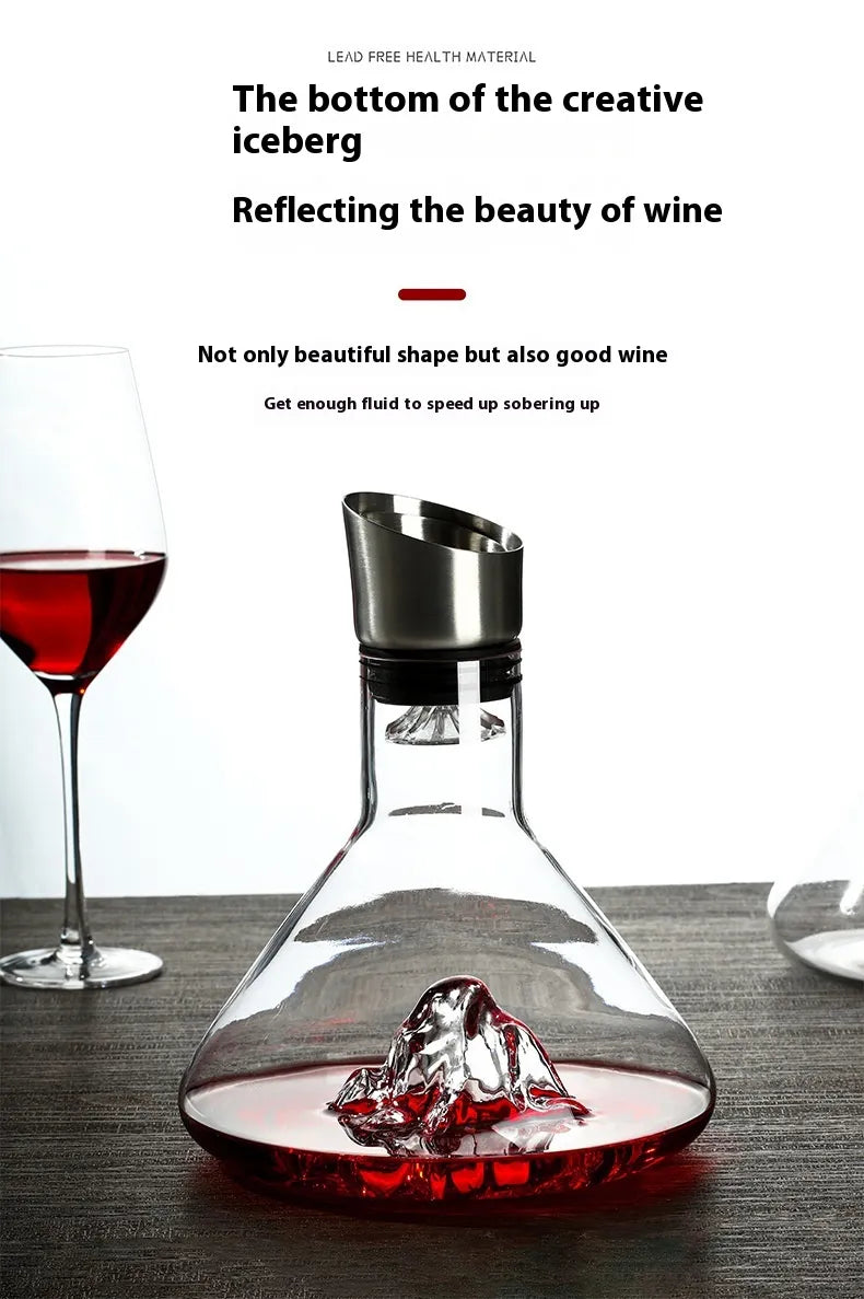 Decanter shape from above