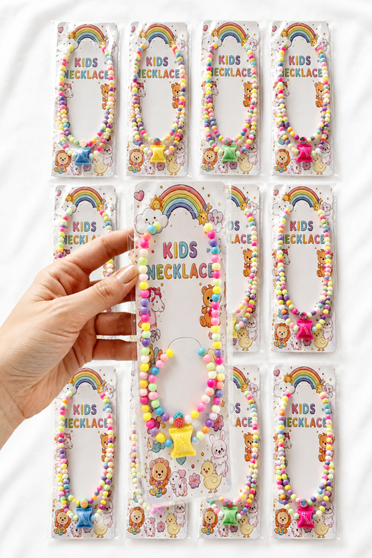 Children's necklace and bracelet gift set B