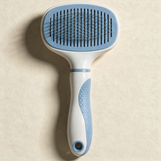 Self-Cleaning Cat Grooming Brush — One Click and It's Empty