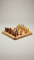 Wooden Chess Set for Kids