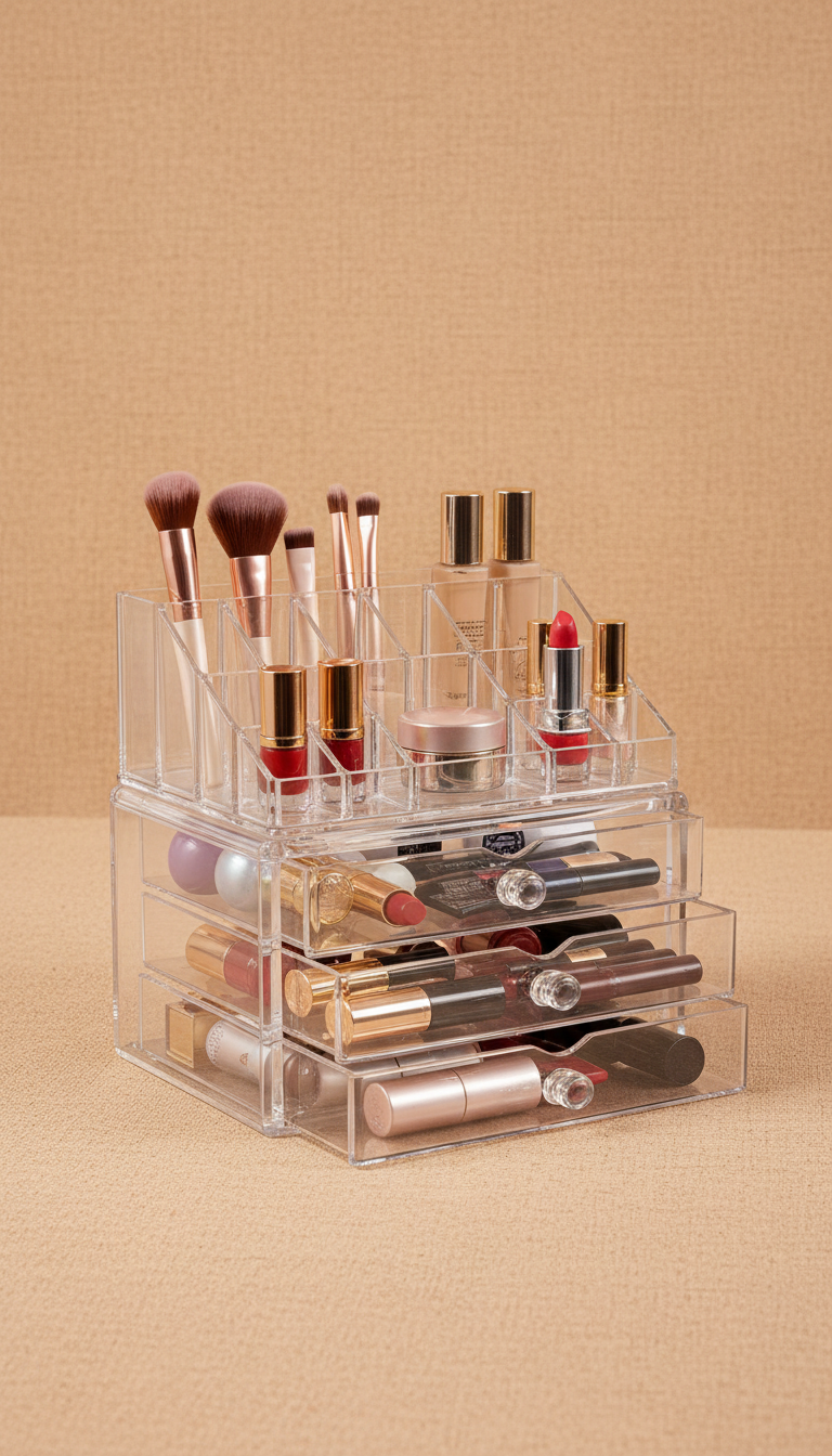Acrylic Makeup Organizer
