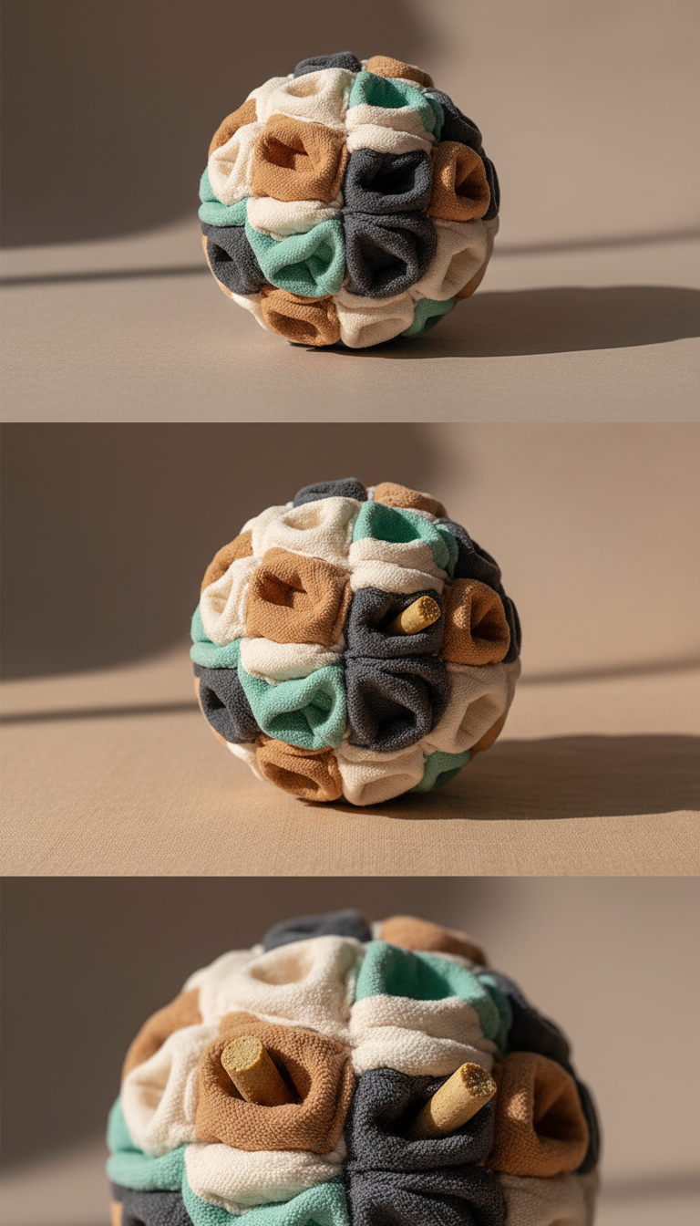 Foldable Dog Snuffle Ball