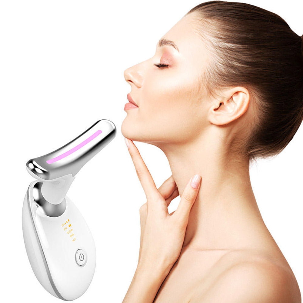 Microcurrent device being used along the neck