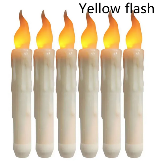 Flameless LED candles with remote