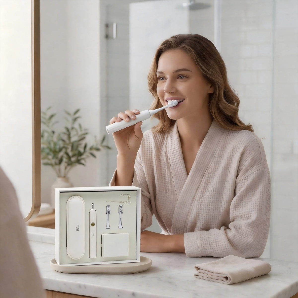 Toothbrush handle detail
