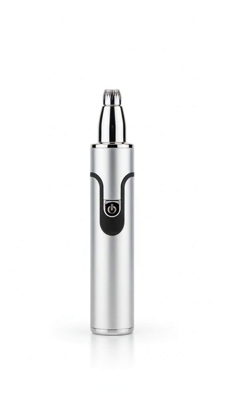 Portable Electric Nose and Ear Hair Trimmer
