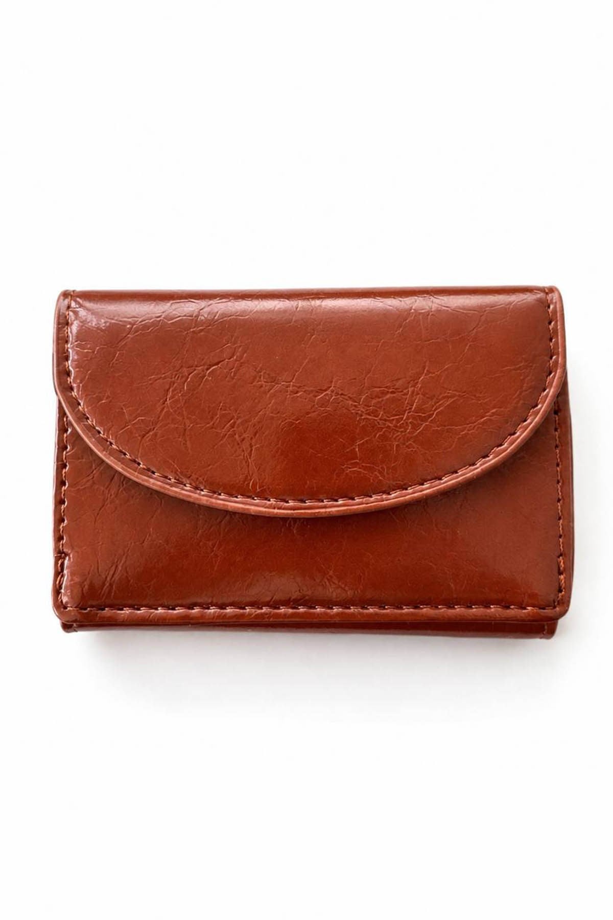 Brown leather wallet