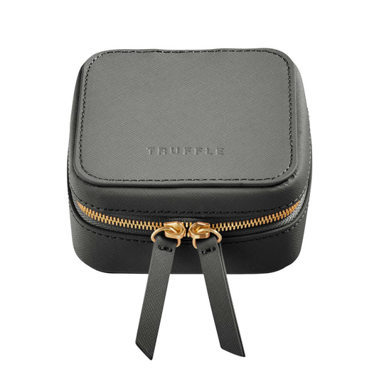 Leather Travel Jewelry Case