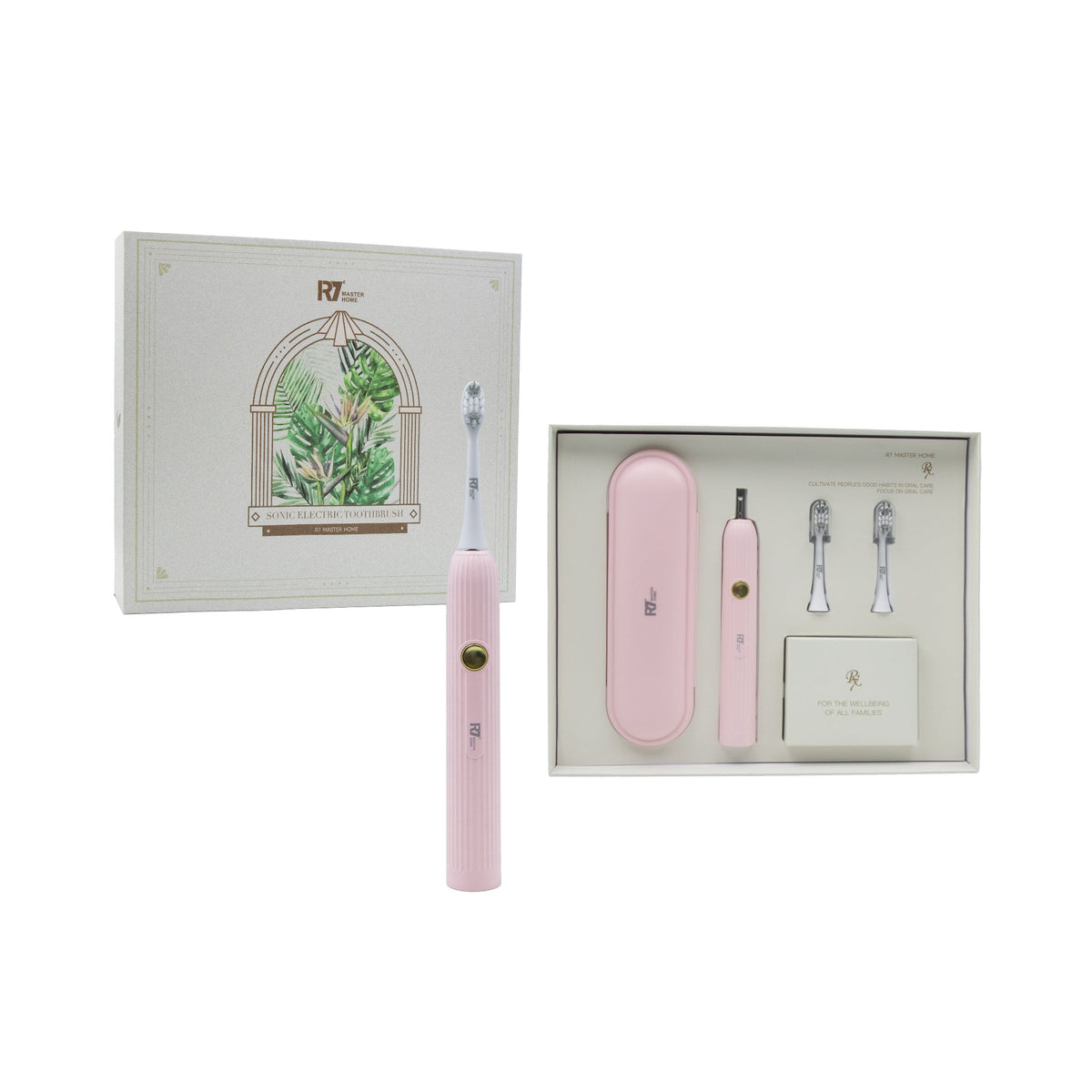Sonic electric toothbrush, side view