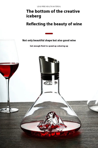 Decanter shape from above