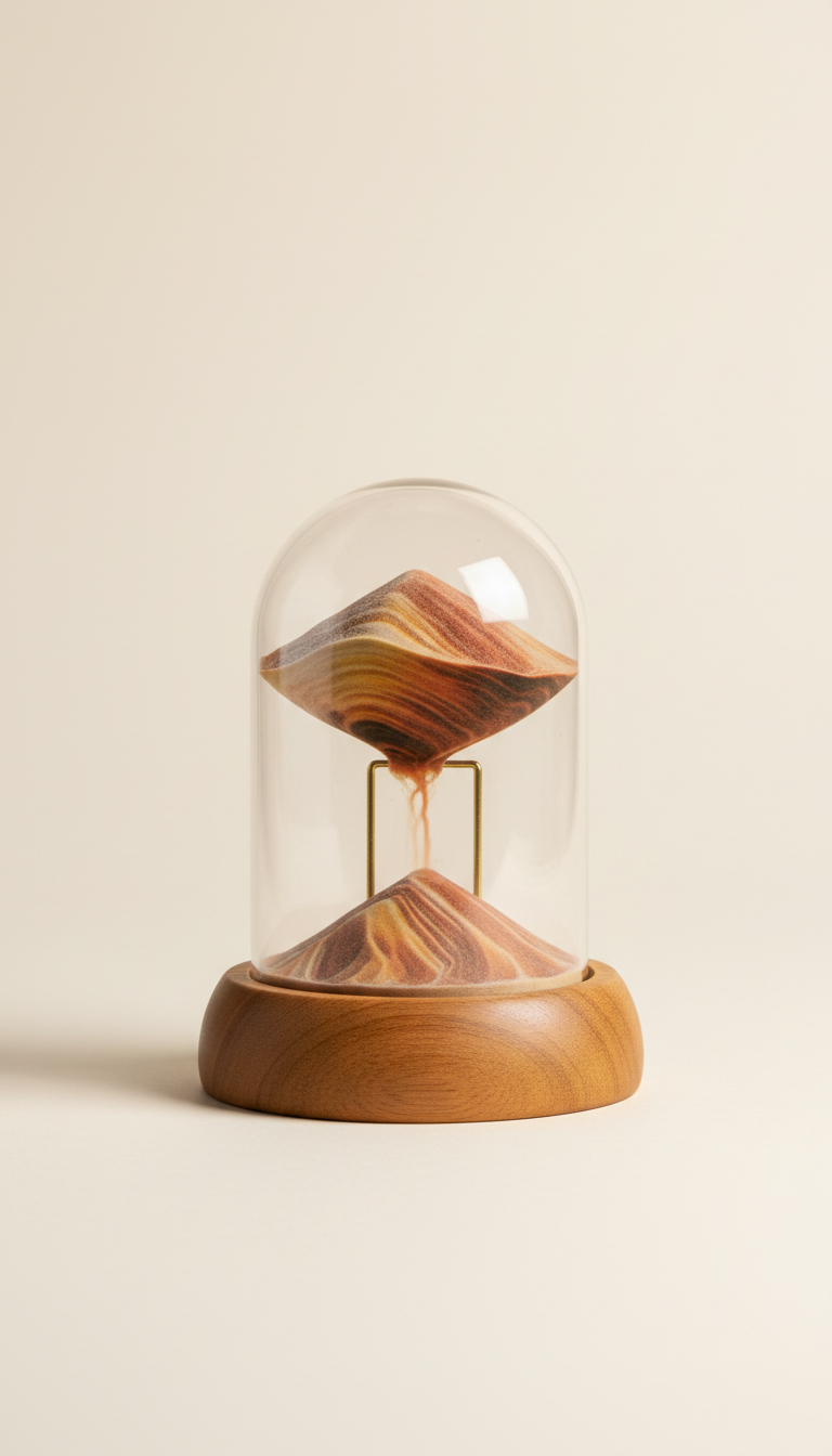 Liquid Acrylic Hourglass Timer
