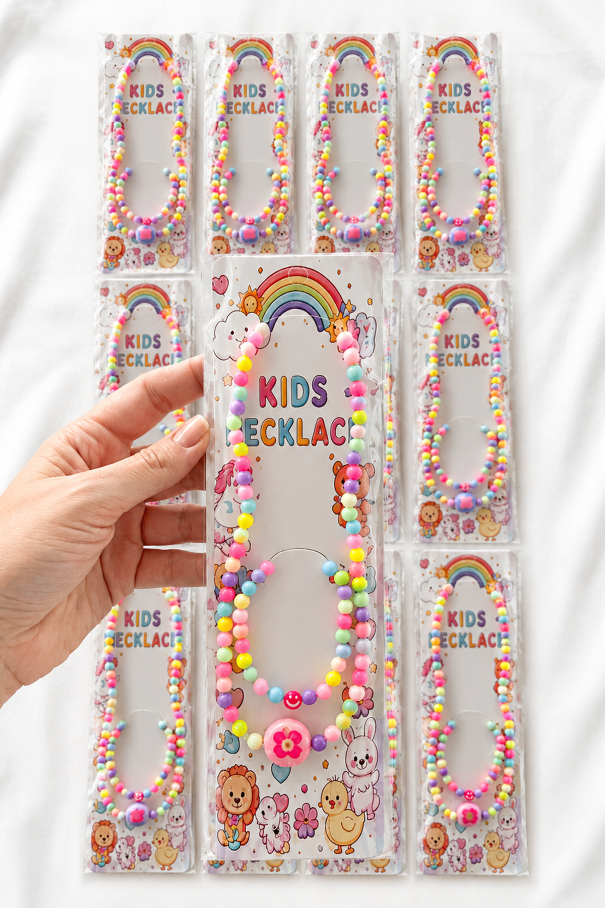 Children's necklace and bracelet gift set C