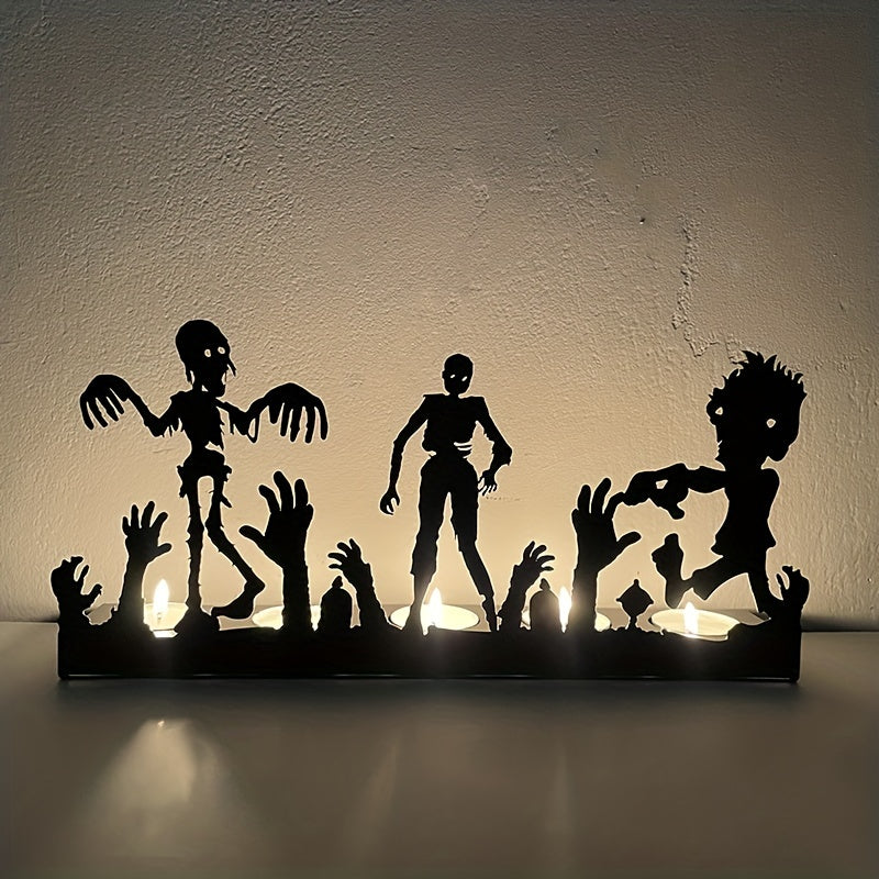 Shadow cast on the wall behind