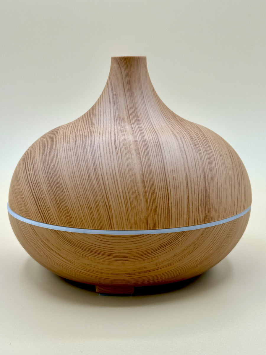 Wood-Grain Aromatherapy Diffuser Set
